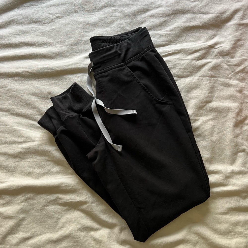 COPY - Figs black Zamora joggers size XS